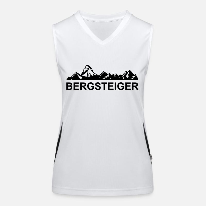 bergsteiger Funktionelles Kontrast-Tank Top für Frauen