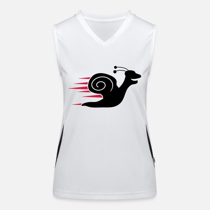 Fast Snail Women's Functional Contrast Tank Top