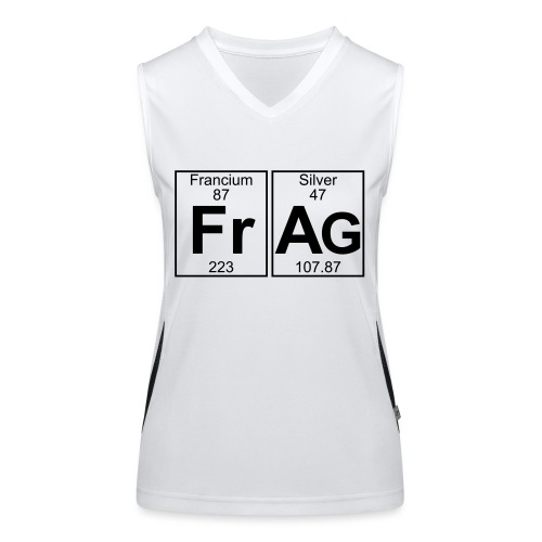 Fr-Ag (frag) - Full - Toiminnallinen kontrastivärinen toppi naisille