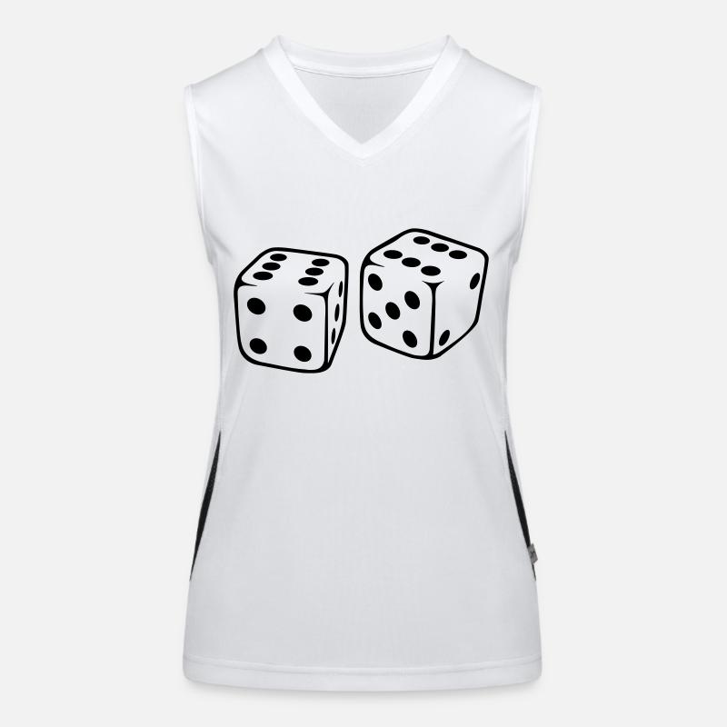Dice Women's Functional Contrast Tank Top