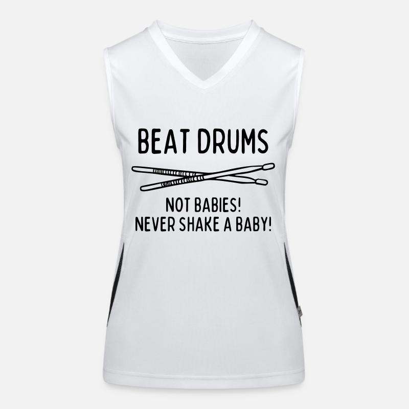 NEVER SHAKE A BABY Women's Functional Contrast Tank Top
