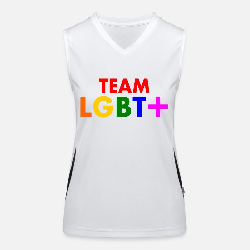 Lgbt Débardeur respirant contrasté Femme