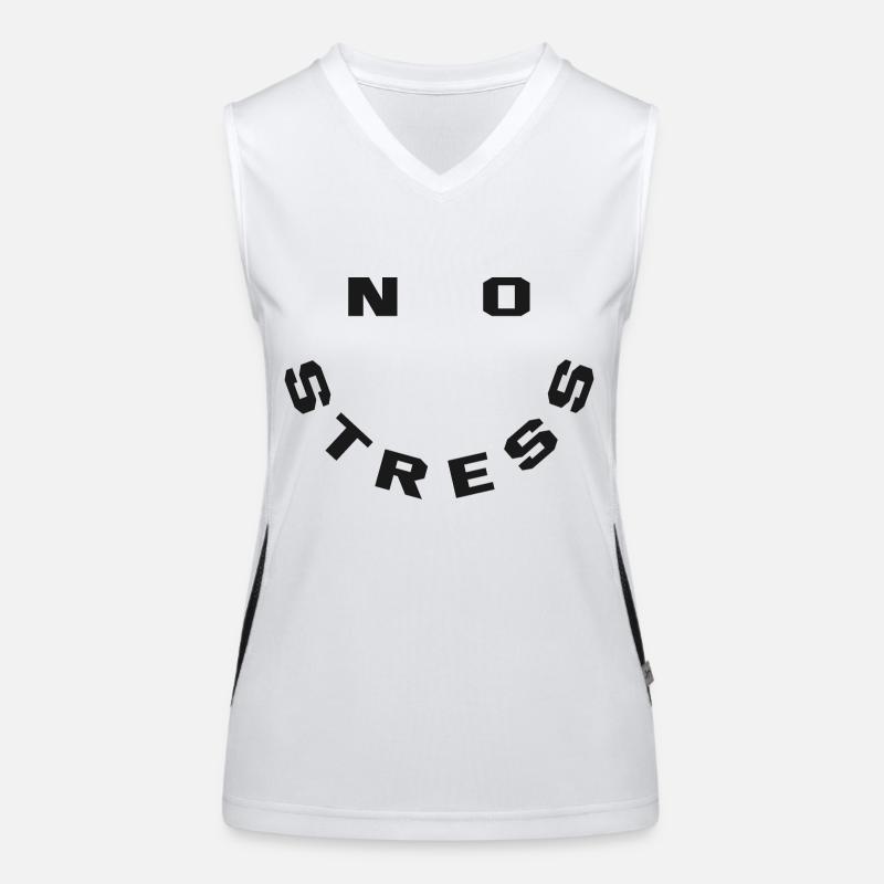 No stress Women's Functional Contrast Tank Top