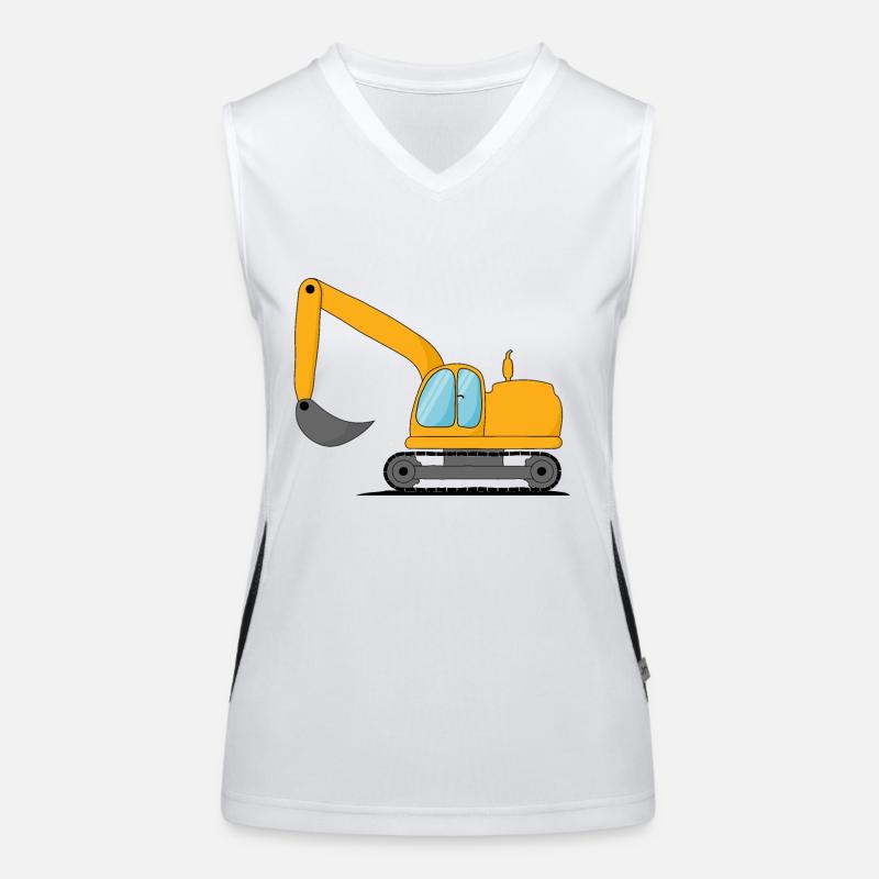 Bagger Kinder Funktionelles Kontrast-Tank Top für Frauen