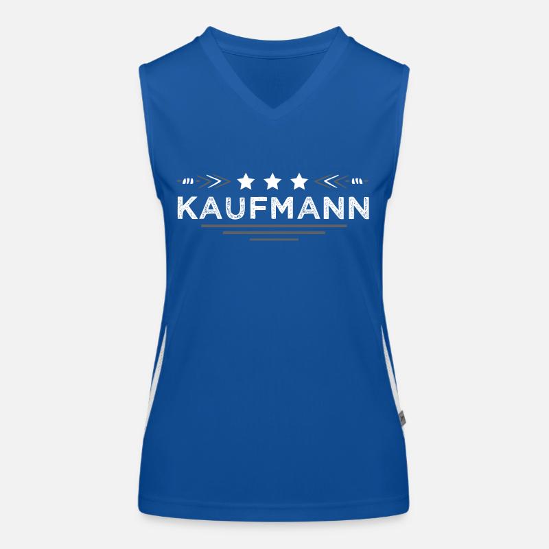 Kaufmann Beruf Funktionelles Kontrast-Tank Top für Frauen