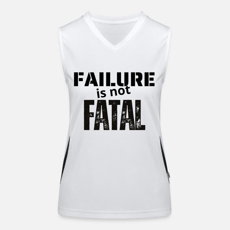 FAILURE is not FATAL Women's Functional Contrast Tank Top