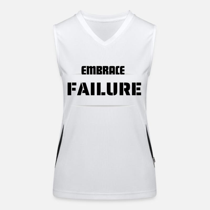 EMBRACE FAILURE Women's Functional Contrast Tank Top