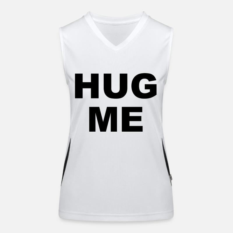 HUG ME Funktionelles Kontrast-Tank Top für Frauen