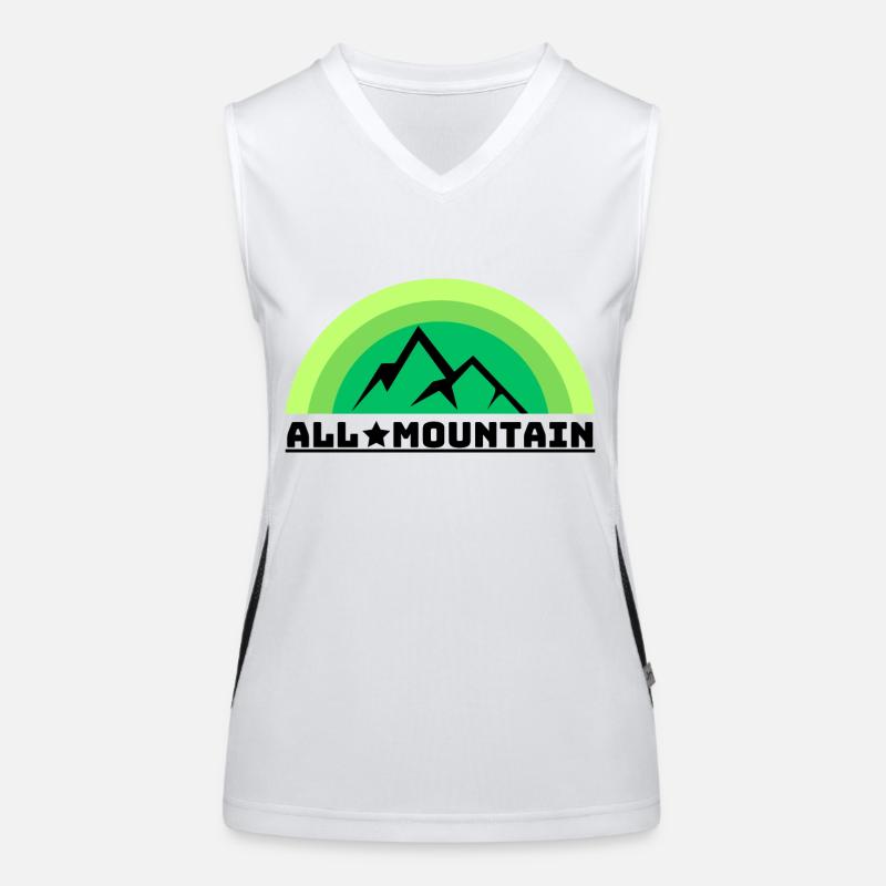 LOGO All Mountain 3 Débardeur respirant contrasté Femme