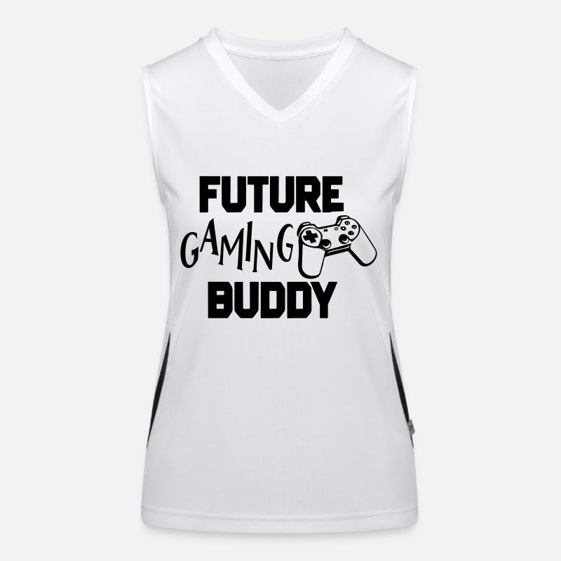 future gaming buddy Women's Functional Contrast Tank Top