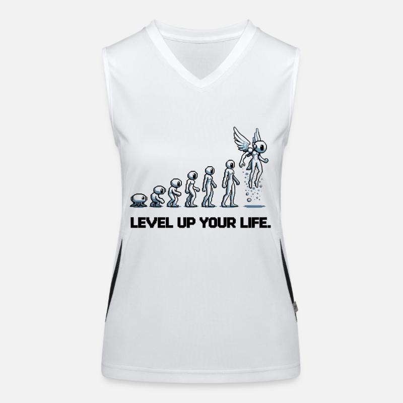 Level up Your Life Women's Functional Contrast Tank Top