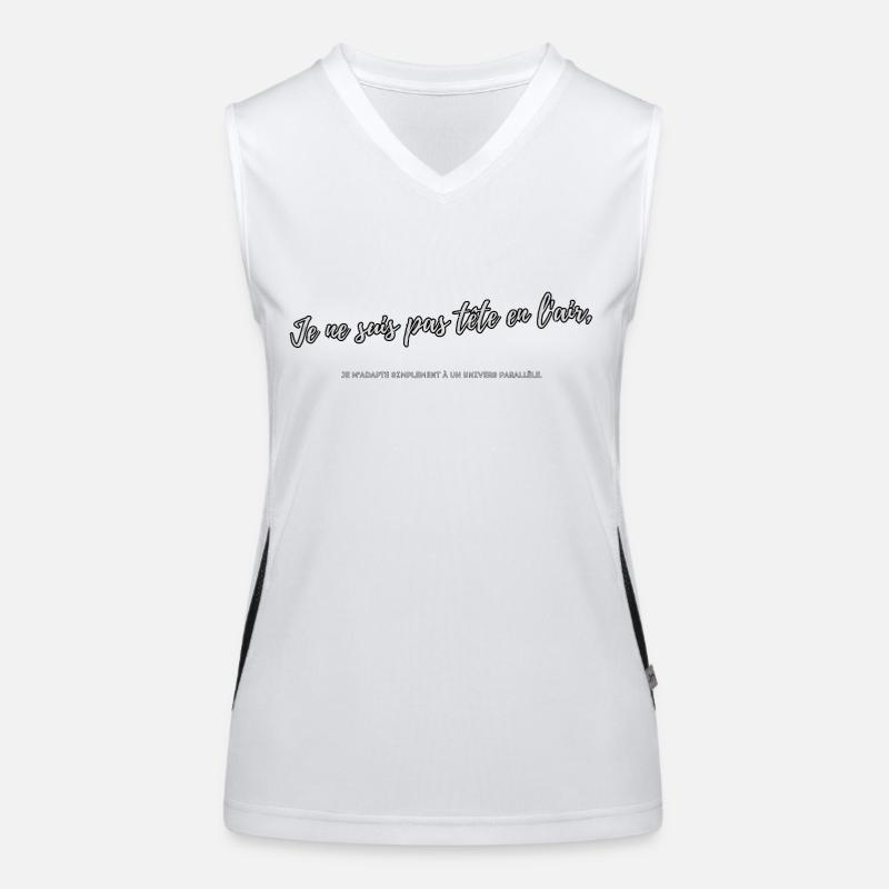 Head in the air Women's Functional Contrast Tank Top