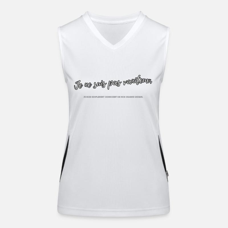 Eingebildet Funktionelles Kontrast-Tank Top für Frauen