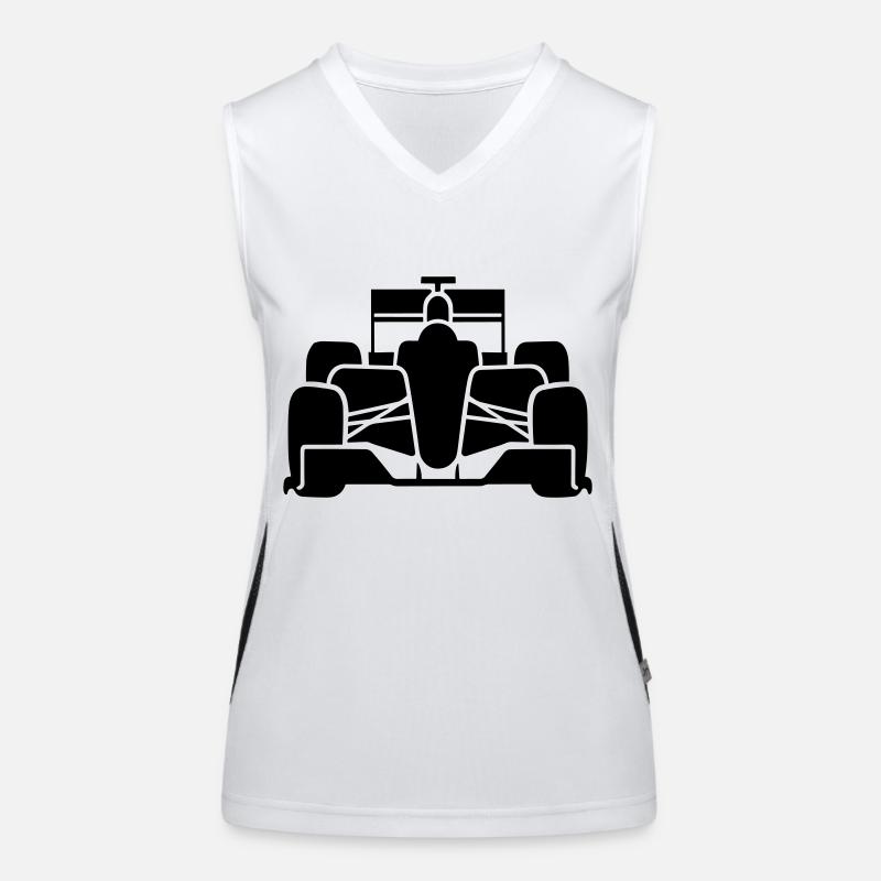 Race car Women's Functional Contrast Tank Top