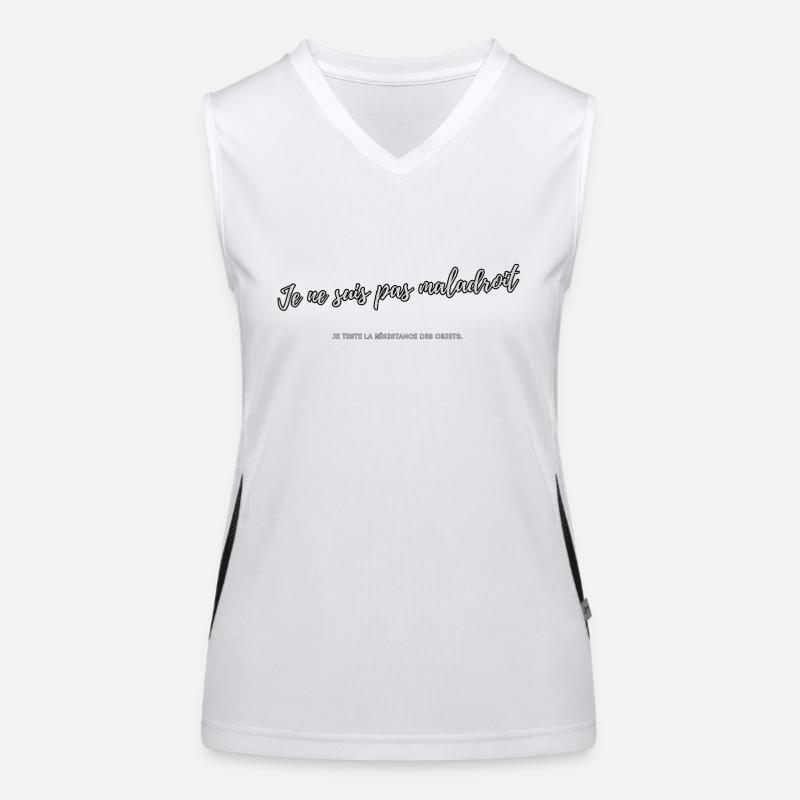 Clumsy Women's Functional Contrast Tank Top