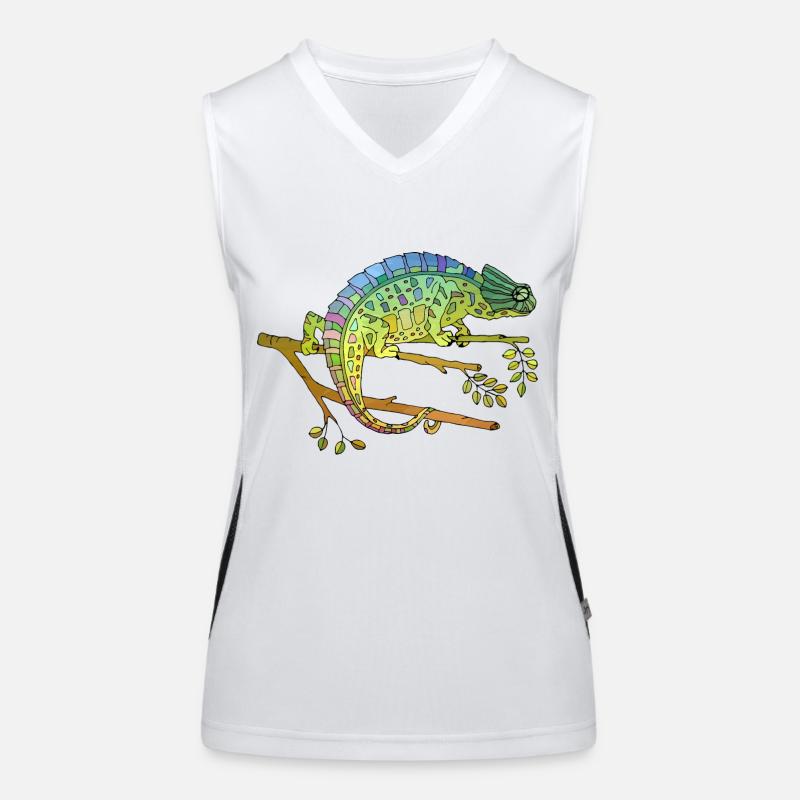 Caméléon Débardeur respirant contrasté Femme