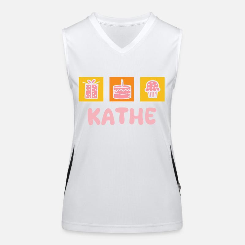First name Käthe Women's Functional Contrast Tank Top
