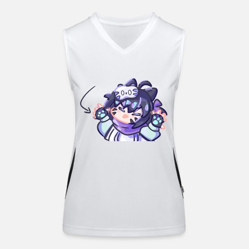 Gremlin Yuki Funktionelles Kontrast-Tank Top für Frauen