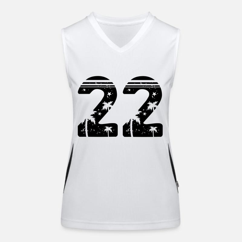 22 Women's Functional Contrast Tank Top