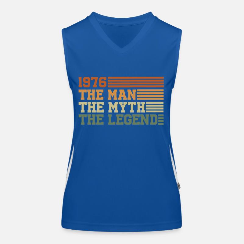1976 Funktionelles Kontrast-Tank Top für Frauen