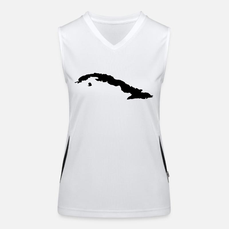 Cuba Funktionelles Kontrast-Tank Top für Frauen