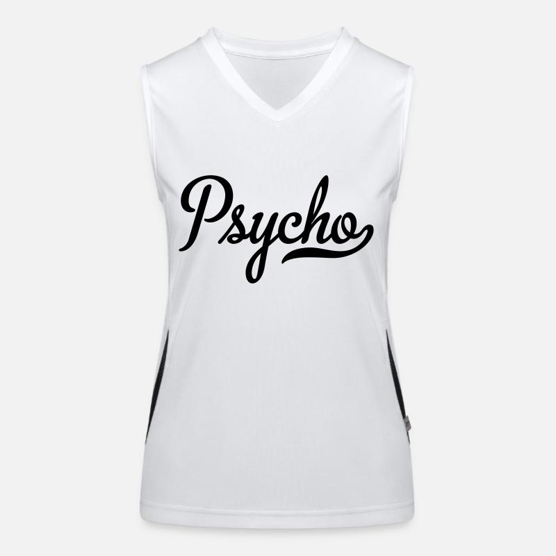 Psycho Funktionelles Kontrast-Tank Top für Frauen