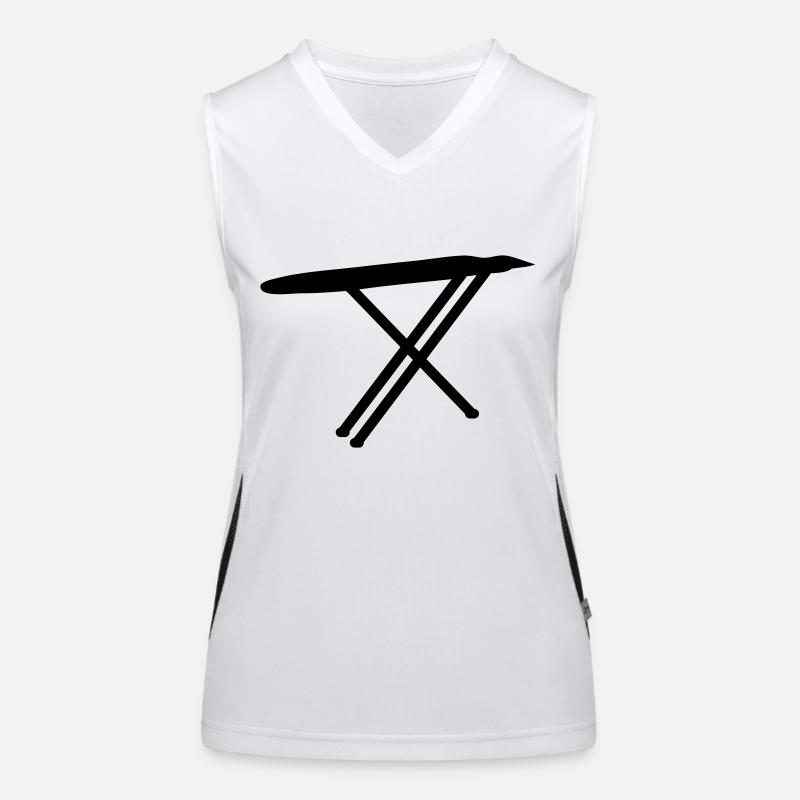 ironing board Women's Functional Contrast Tank Top