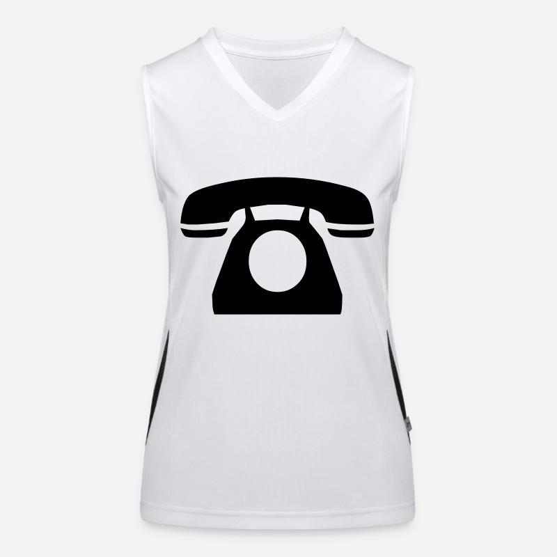 phone Women's Functional Contrast Tank Top