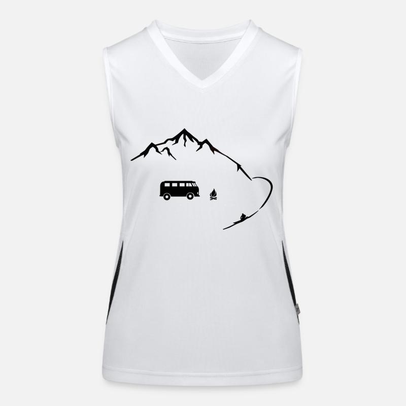 Surfer Life Women's Functional Contrast Tank Top