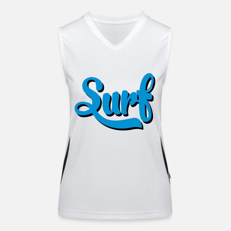 surf Débardeur respirant contrasté Femme