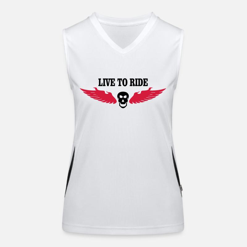 biker Women's Functional Contrast Tank Top