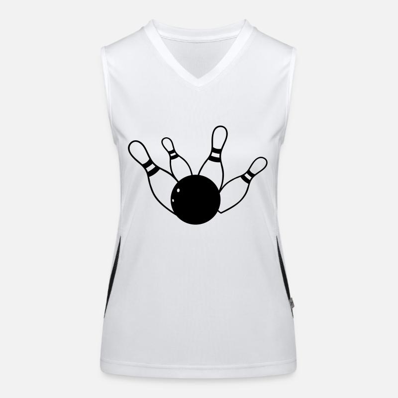 Bowling Women's Functional Contrast Tank Top