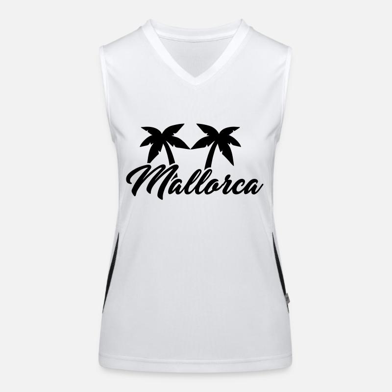 Mallorca Funktionelles Kontrast-Tank Top für Frauen