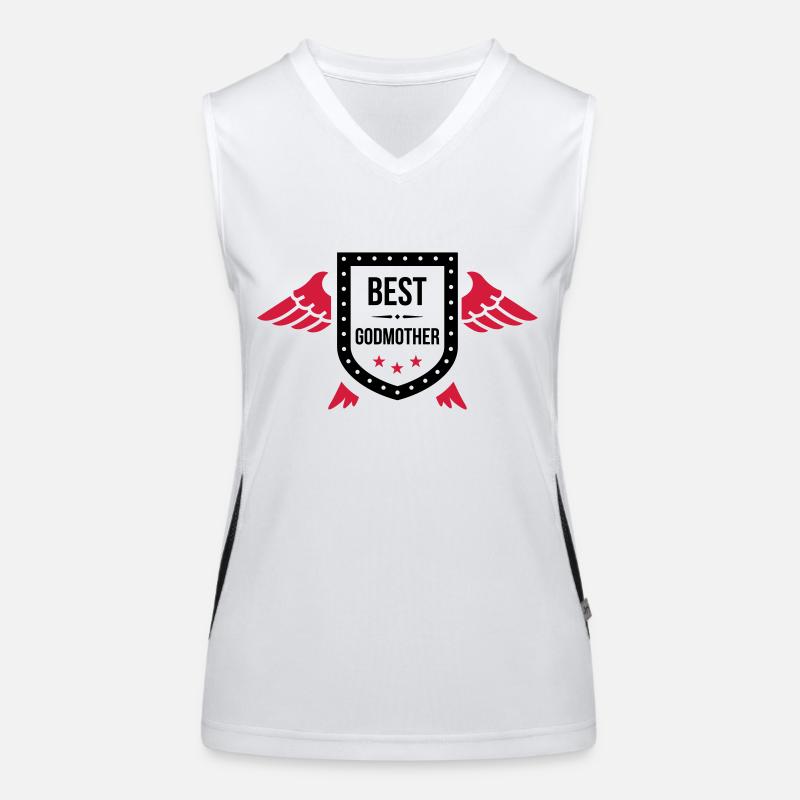 Best Godmother Funktionelles Kontrast-Tank Top für Frauen