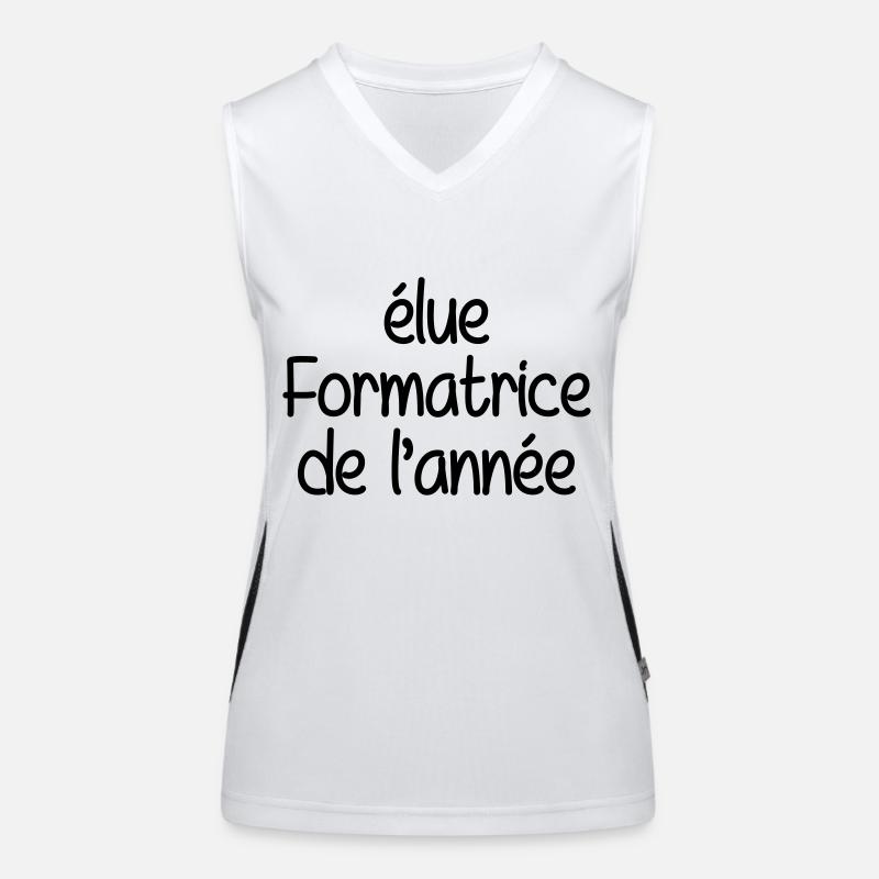 Ausbilder / Lehrer / Gestalter / trainer Funktionelles Kontrast-Tank Top für Frauen