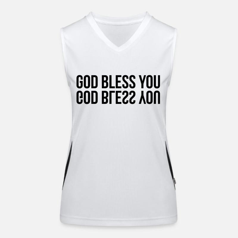 Christlich / Christ / Katholisch / Religion Funktionelles Kontrast-Tank Top für Frauen