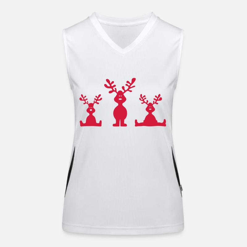 Elche Funktionelles Kontrast-Tank Top für Frauen