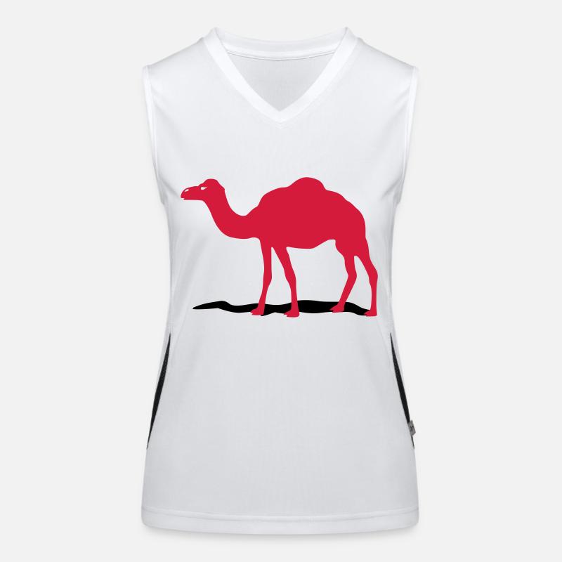 camel Women's Functional Contrast Tank Top