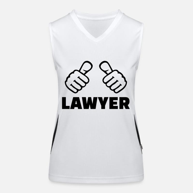 Anwalt Funktionelles Kontrast-Tank Top für Frauen