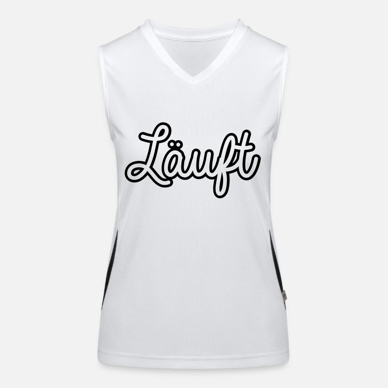 laeuft Funktionelles Kontrast-Tank Top für Frauen