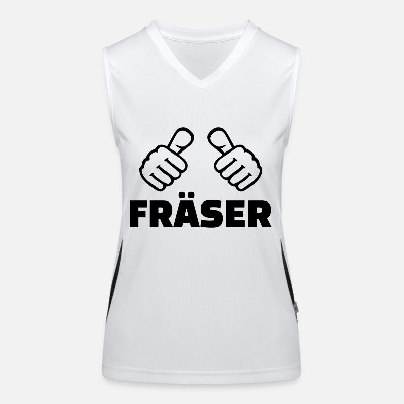 Fräser Funktionelles Kontrast-Tank Top für Frauen