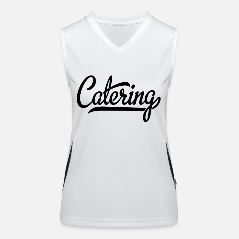 Catering Funktionelles Kontrast-Tank Top für Frauen