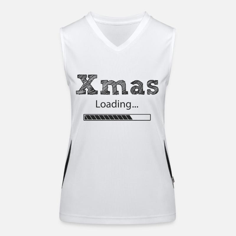 xmas loading Women's Functional Contrast Tank Top