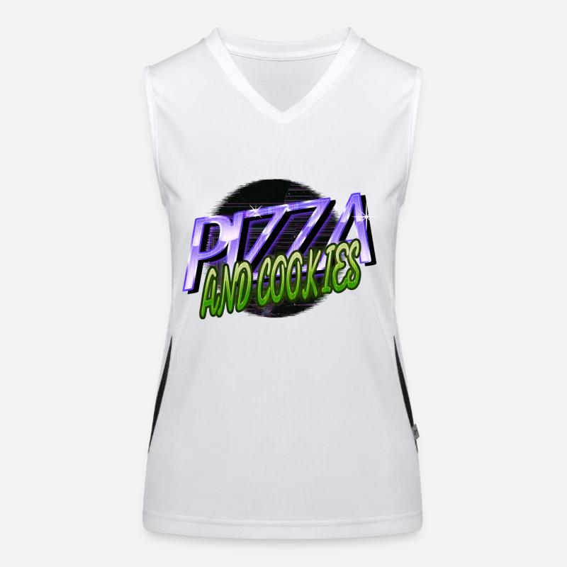 birthday present gift idea deutsch jokes green Women's Functional Contrast Tank Top