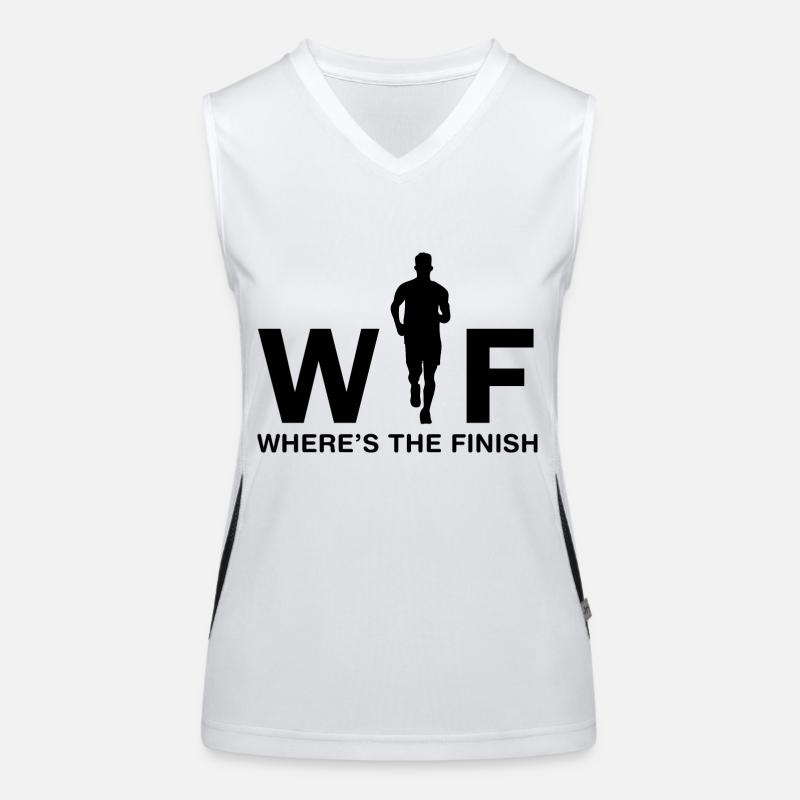 Course de marathon Débardeur respirant contrasté Femme