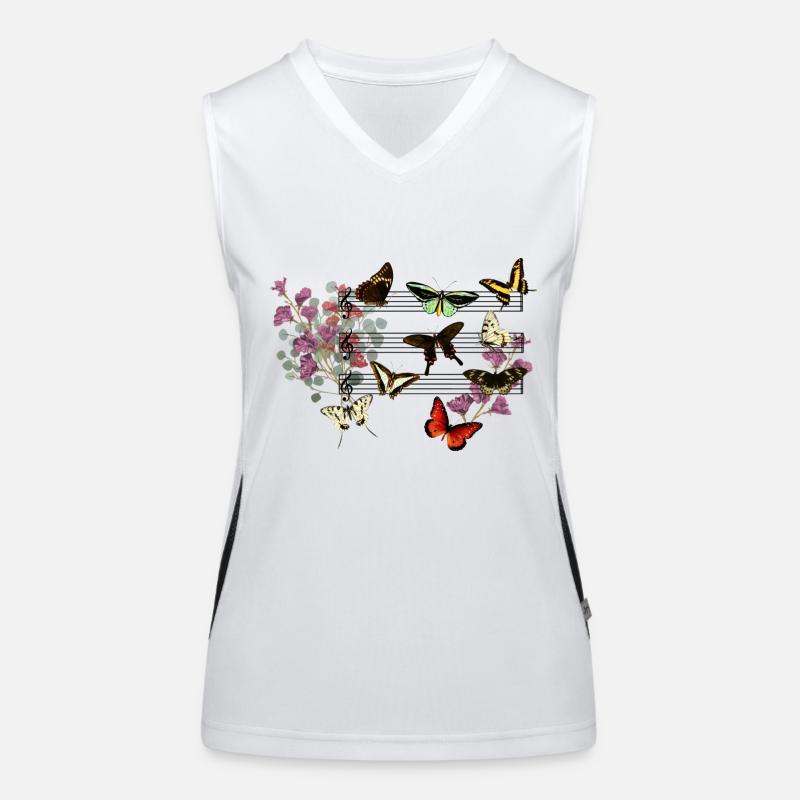 Butterflys Women's Functional Contrast Tank Top