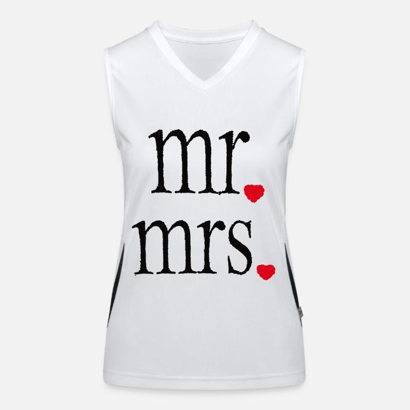 Mr Mrs Débardeur respirant contrasté Femme