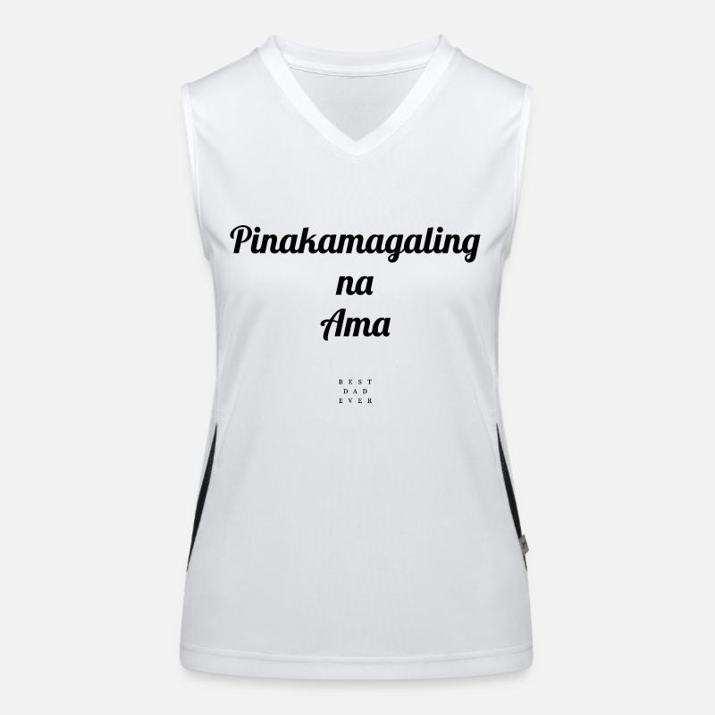 Filipino Débardeur respirant contrasté Femme