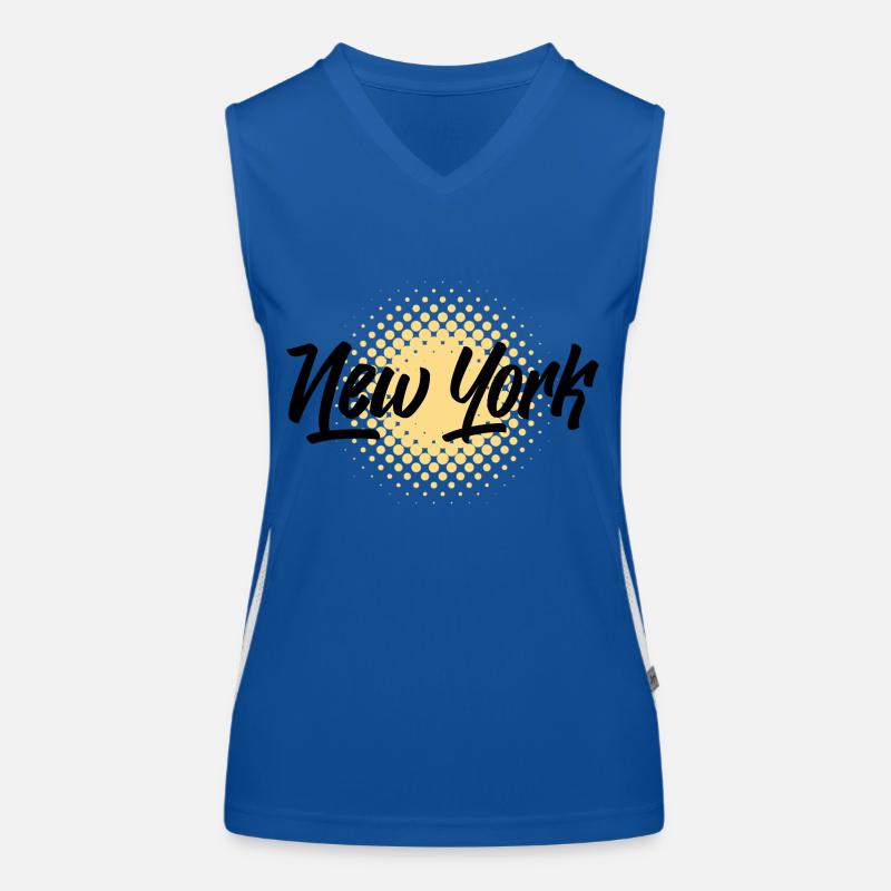 New York Débardeur respirant contrasté Femme
