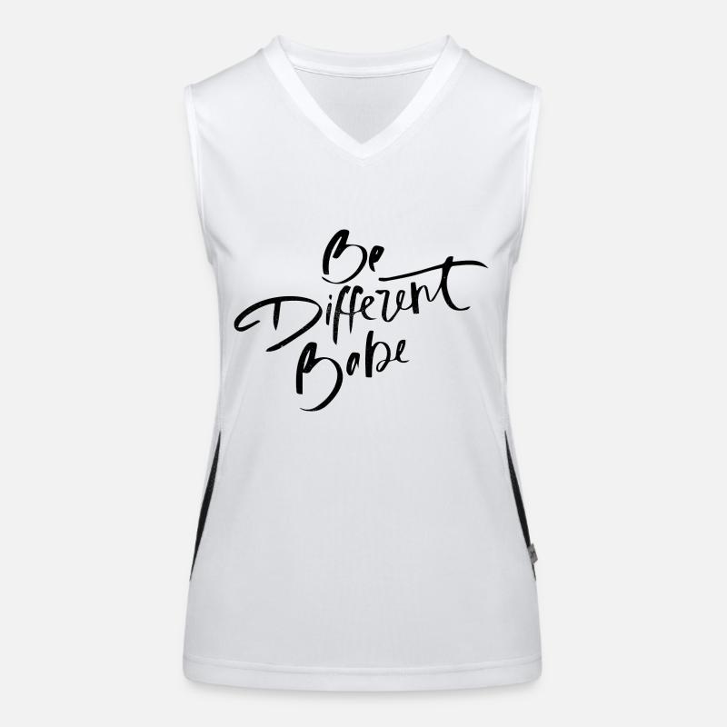 Sois différent Babe Débardeur respirant contrasté Femme